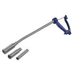 ΕΦΑΡΜΟΓΕΑΣ BOLUS -SS- ΜΕ ΜΕΤΑΛΛΙΚΗ ΛΑΒΗ 50 CM - ΜΠΛΕ - ΕΝΑΛΛΑΞΙΜΗ ΚΕΦΑΛΗ 18-21-26 MM