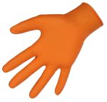 Kerbl Glove X-Grip Γάντια νιτριλίου μιας χρήσης, 50τμχ, Πορτοκαλί, m