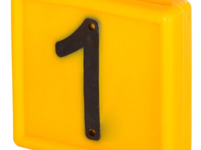 Αριθμός σήμανσης No. 1 κίτρινο