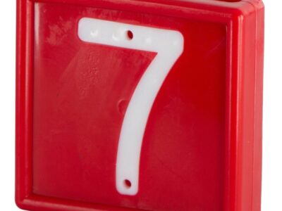 Αριθμός σήμανσης κόκκινο 7