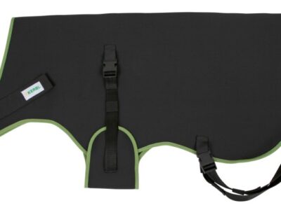 Kerbl Κουβέρτα μοσχαριού  Premium 80 cm, μαύρη