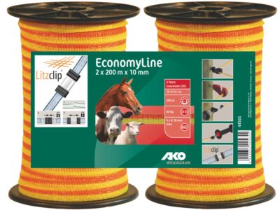 Ταινία ηλεκτρικής περίφραξης διπλής συσκευασίας EconomyLine